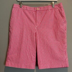 LRL Lauren Active, checked Bermuda